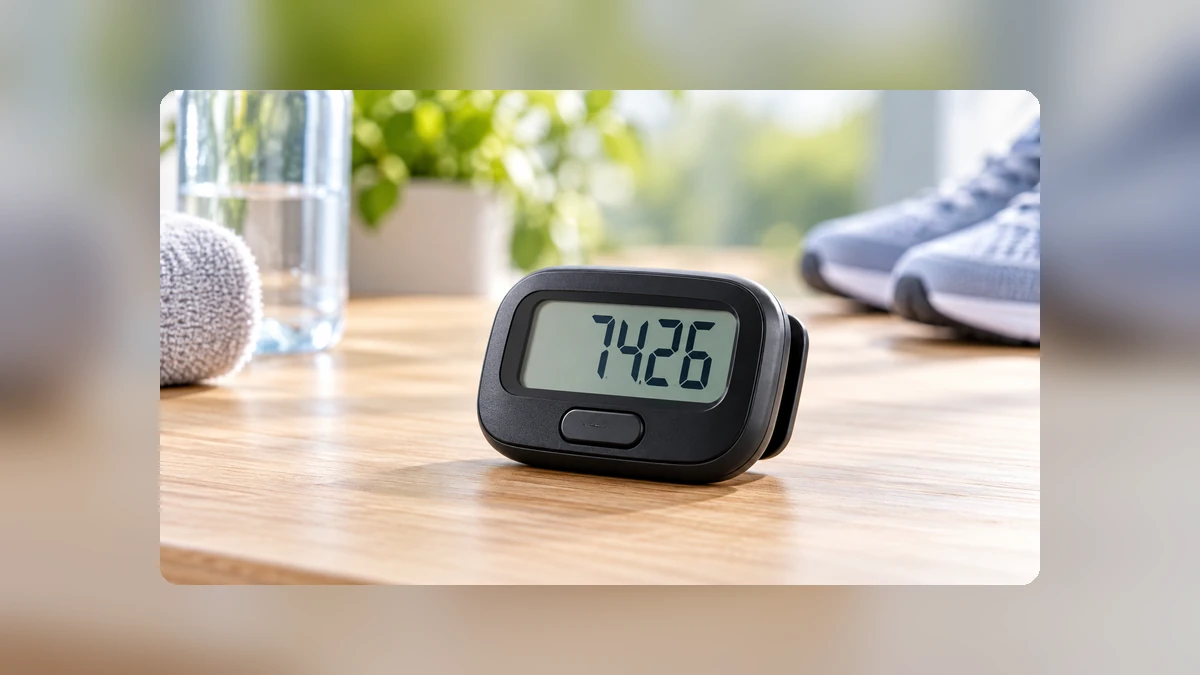 Pedometers guide illustration