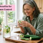 cucumber benefits for blood pressure control with cucumber water