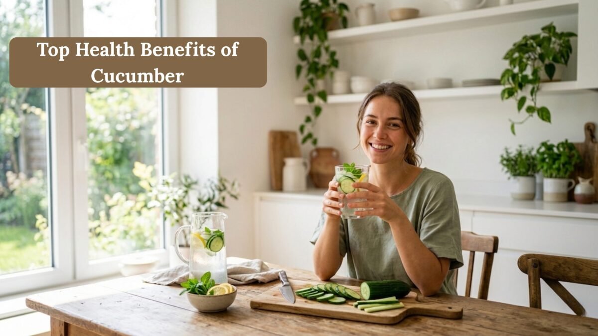 health benefits of cucumber for hydration, weight loss and skin