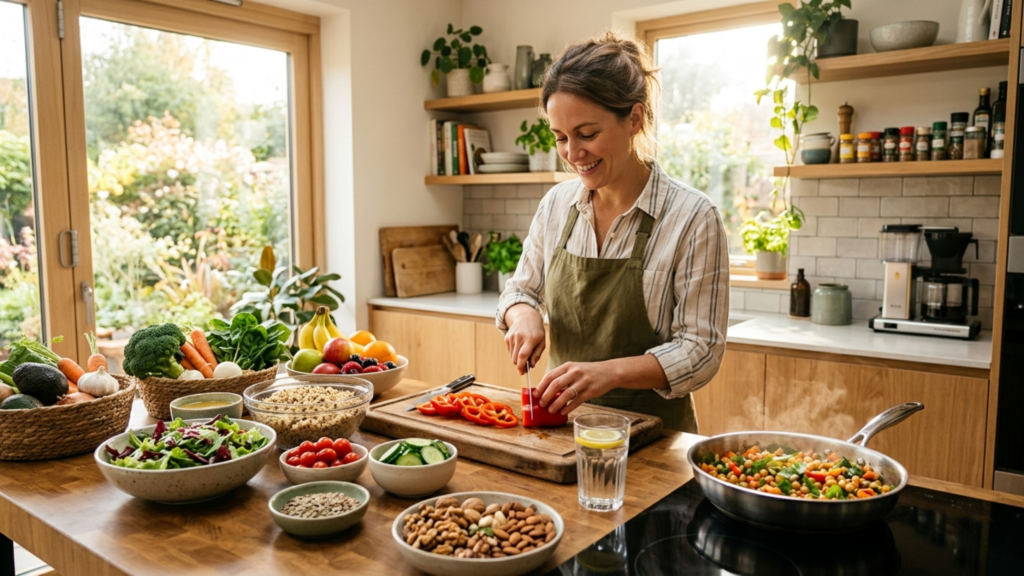 Healthcare professional taking a patient’s blood pressure during a heart health checkup, highlighting cardiovascular disease prevention