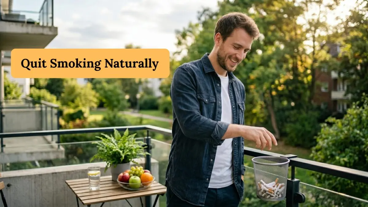 Natural ways to quit smoking and stay healthy